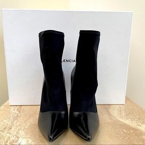 Balenciaga sock boot heels